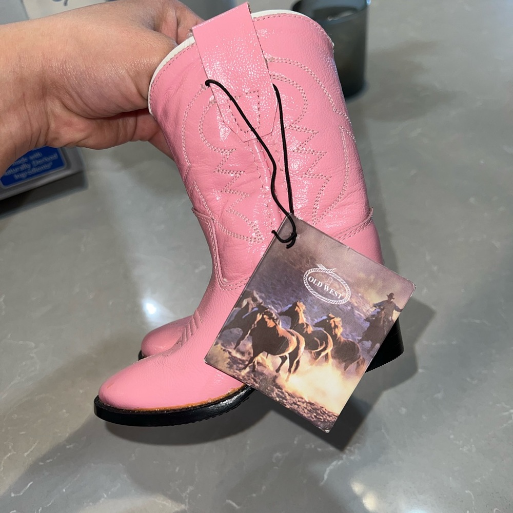 Pink Cowboy Boots toddler